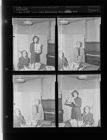 Home Demonstration Miss Skim Milk (4 Negatives) (January 13, 1954) [Sleeve 11, Folder a, Box 3]